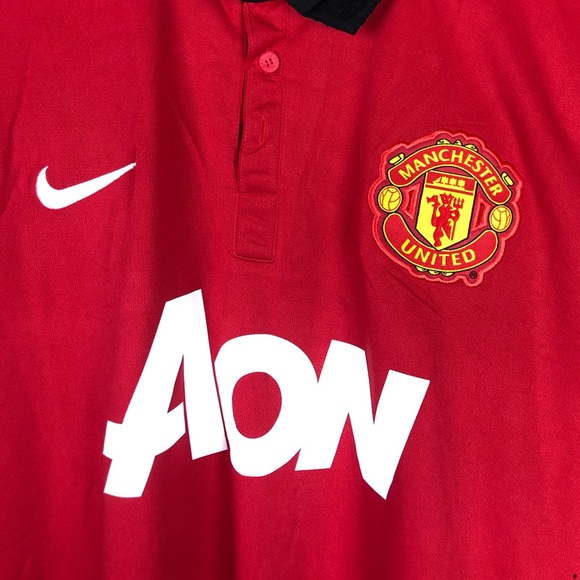 Nike Manchester United Englan Soccer Fútbol Jersey - Picture 2 of 8